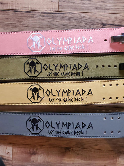 10mm Color Leather Belts- Pick your poison!