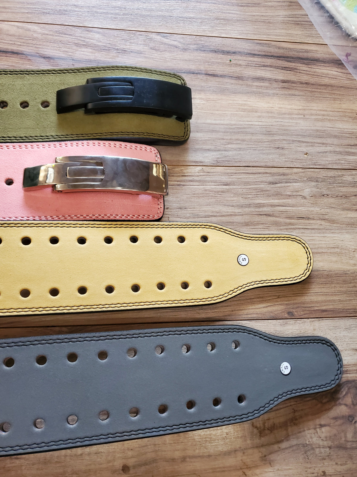 10mm Color Leather Belts- Pick your poison!