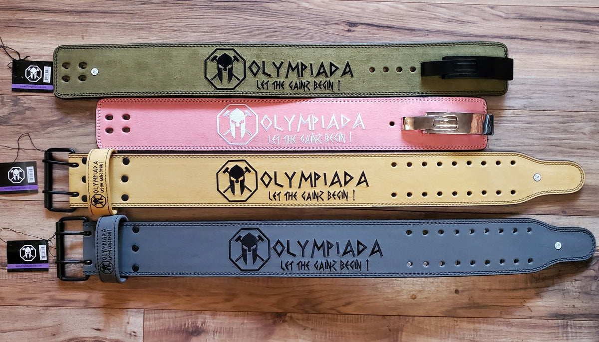 10mm Color Leather Belts- Pick your poison!