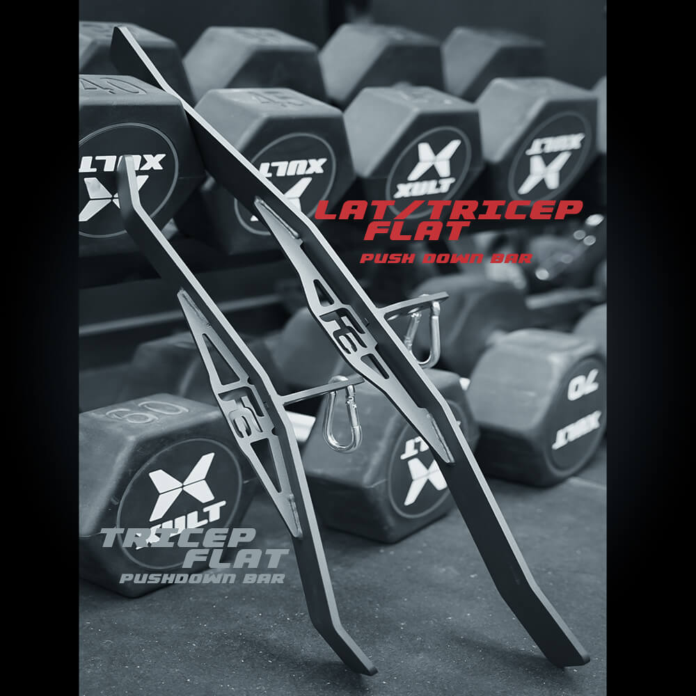 FLAT PUSHDOWN BAR, LAT & TRICEPS
