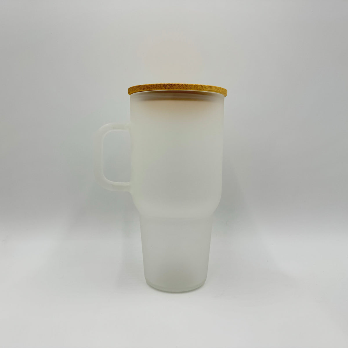 32oz or 40oz Sublimation Glass Tumbler with Lid and Straw