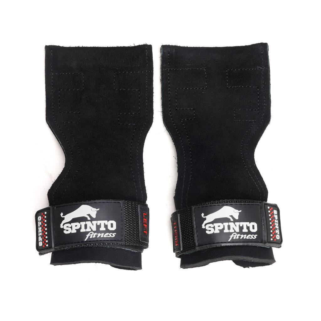 SP-93 Leather Lifting Grips | Lock In. Pull Strong.