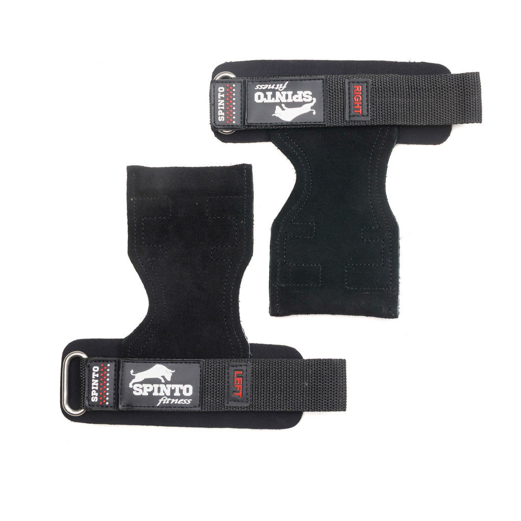 SP-93 Leather Lifting Grips | Lock In. Pull Strong.
