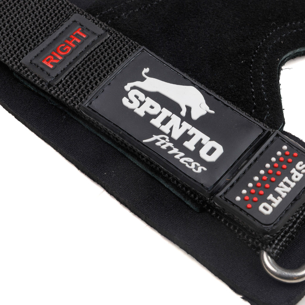 SP-93 Leather Lifting Grips | Lock In. Pull Strong.