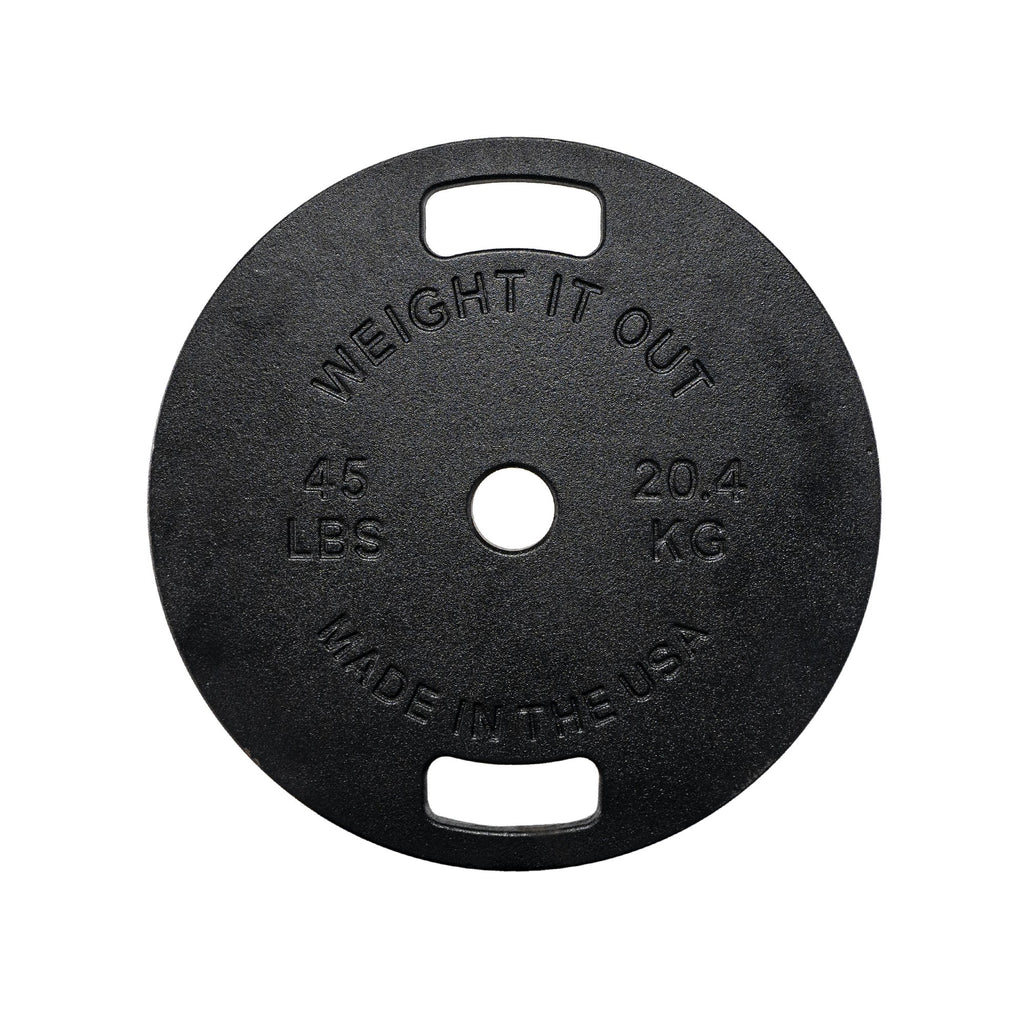 Cast Iron Machined Weight Plate Pairs