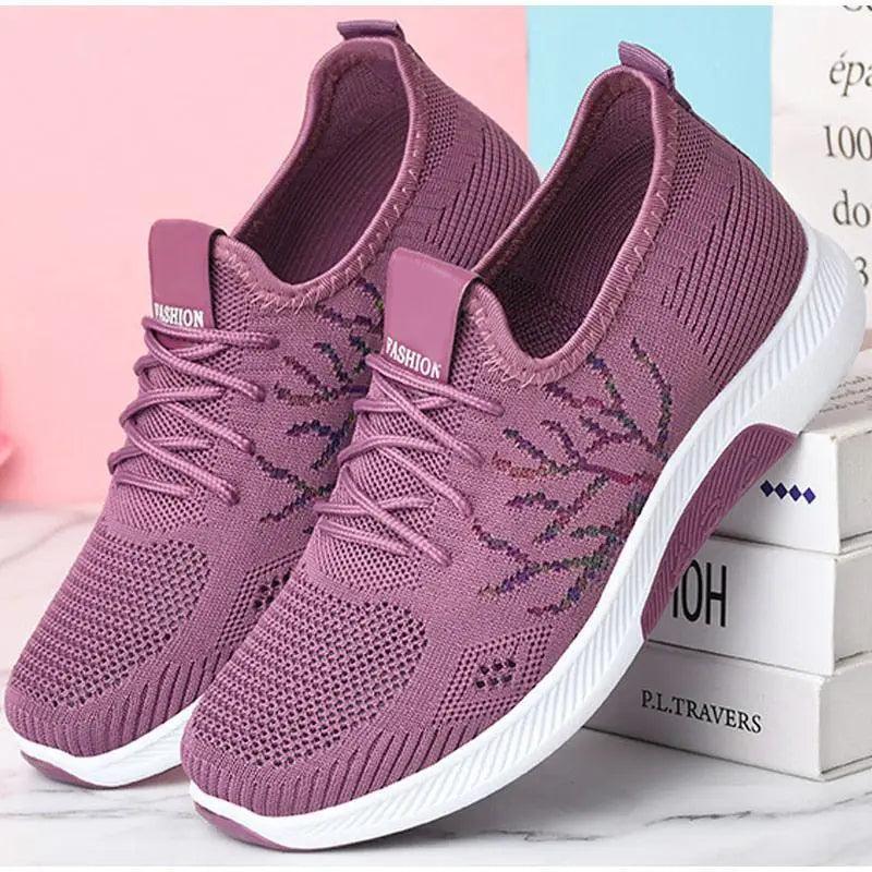Women's Mesh Breathable Sneakers Casual Spring Elegant Soft Luxury Style Women Sneakers