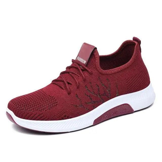Women's Mesh Breathable Sneakers Casual Spring Elegant Soft Luxury Style Women Sneakers